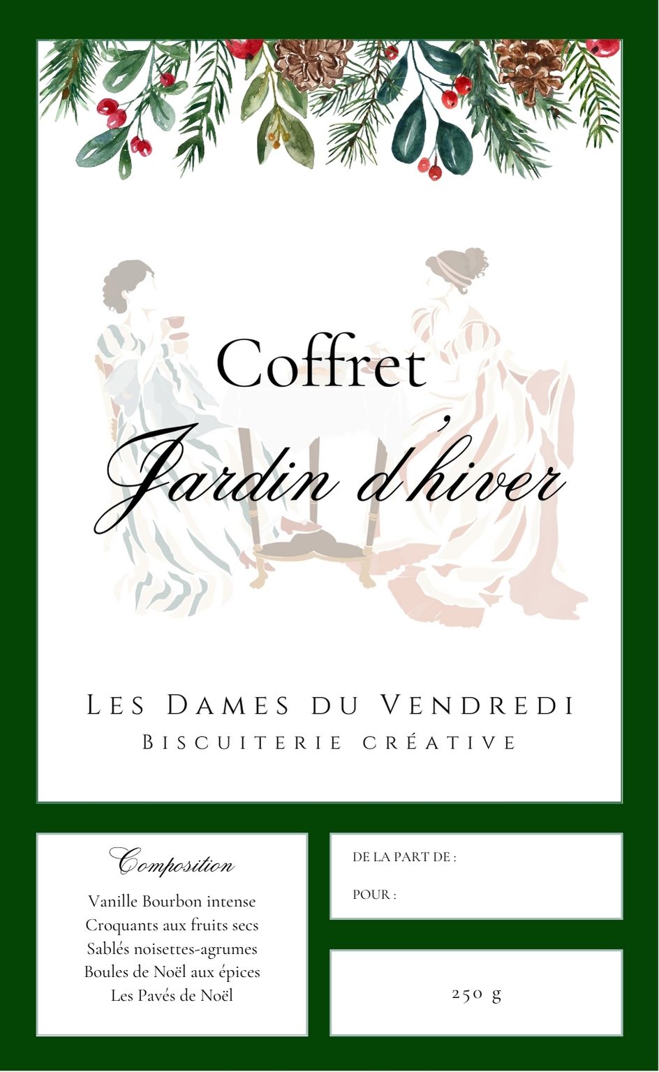 Coffret Jardin d'Hiver